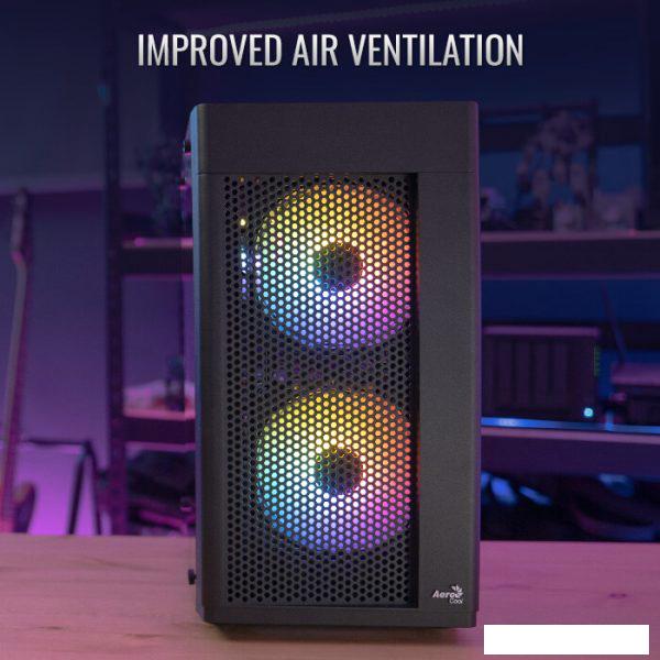 Корпус AeroCool Hexform-G-BK-v1