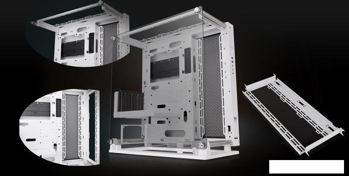 Корпус Thermaltake Core P3 TG Pro Snow CA-1G4-00M6WN-09