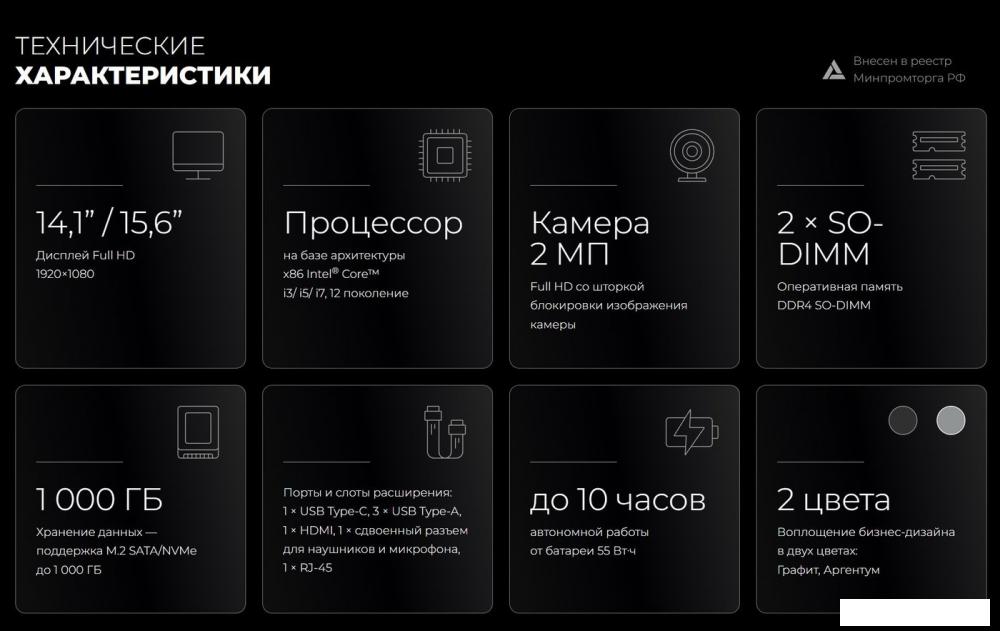 Ноутбук Kvadra Nau LE15T Y22L02P01101R_C05EEA