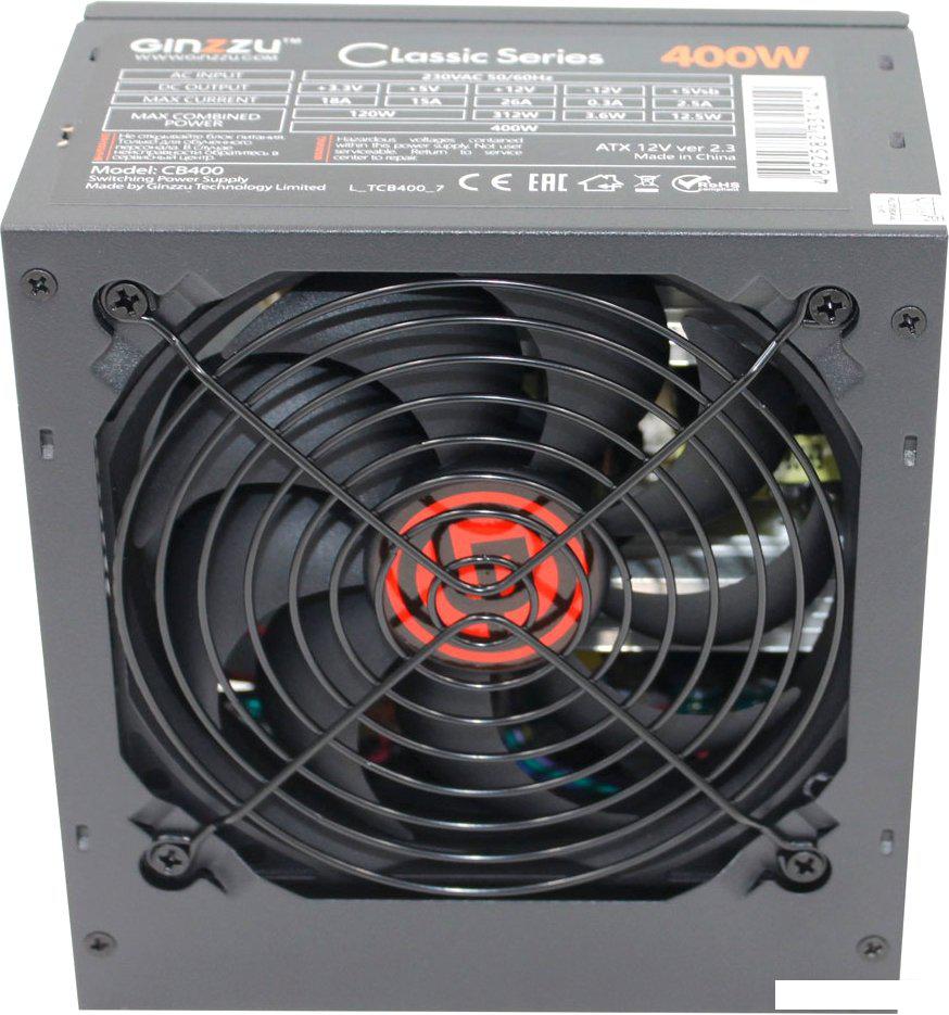 Блок питания Ginzzu CB400