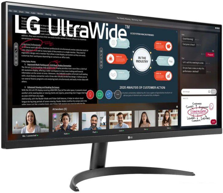 Монитор LG UltraWide 34WP500-B Монитор LG UltraWide 34WP500-B