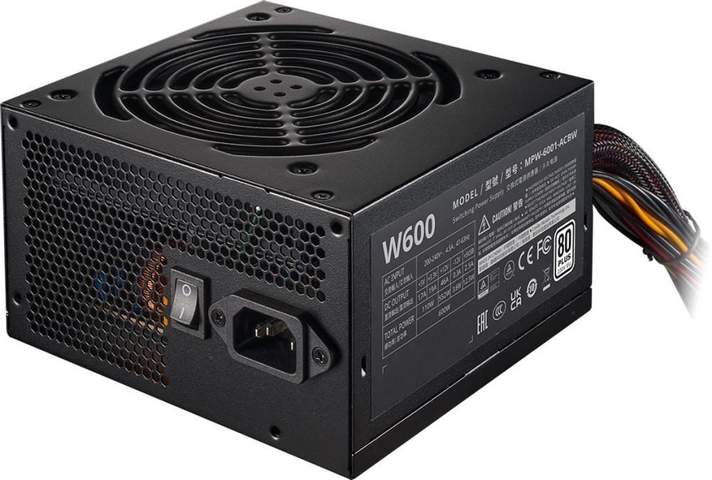 Блок питания Cooler Master Elite NEX W600 MPW-6001-ACBW-B