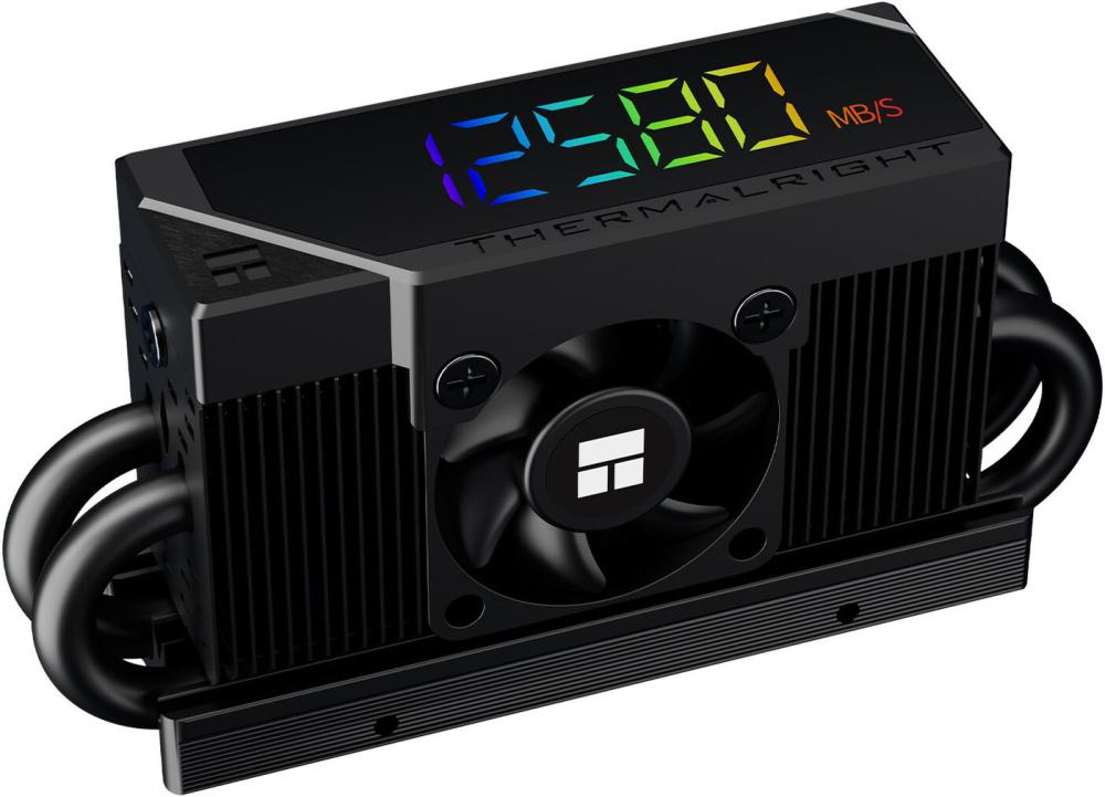 Кулер для SSD Thermalright HR-10 2280 PRO Digital (черный)