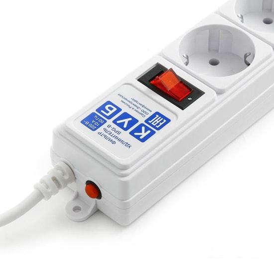 Стабилизаторы, сетевые фильтры, удлинители Power Cube SPG-B-0.5M-WHITE