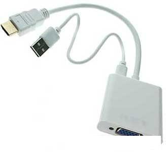 Адаптер Espada HDMI 19 M to VGA 15 F