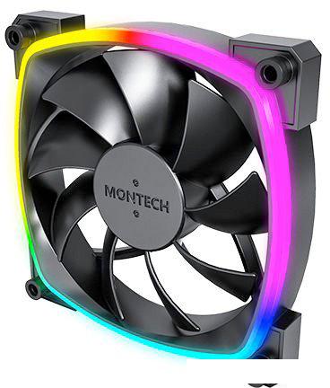 Комплект вентиляторов для корпуса Montech AX120 PWM 3 IN 1 (черный)