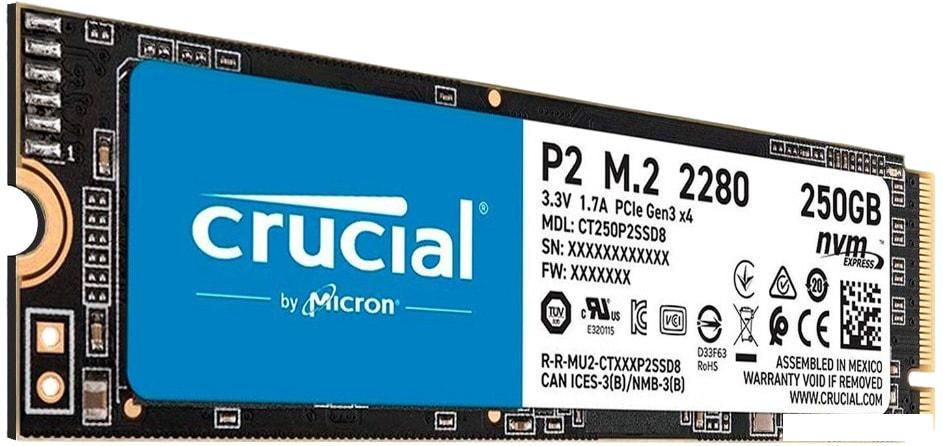 SSD Crucial P2 250GB CT250P2SSD8