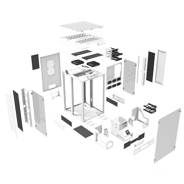 Корпус Thermaltake The Tower 900 Snow Edition [CA-1H1-00F6WN-00]